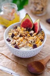 Granola con higos